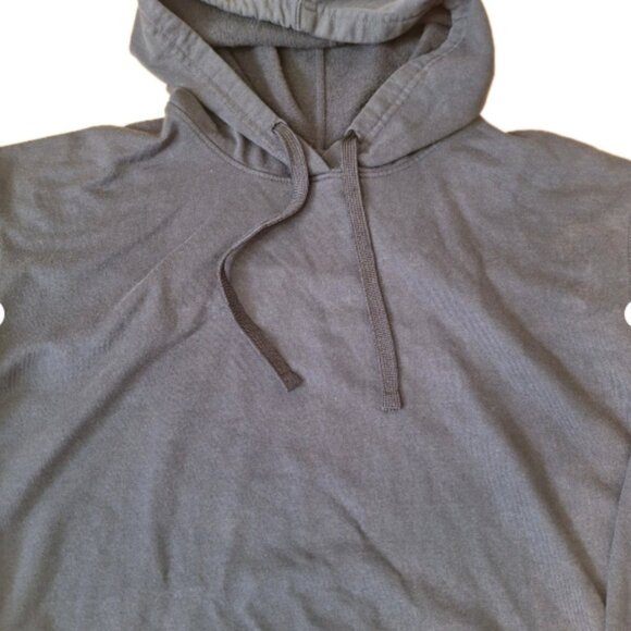 ATHLETIC WORKS BLACK HOODIE SIZE MEDIUM - Picture 2 of 3